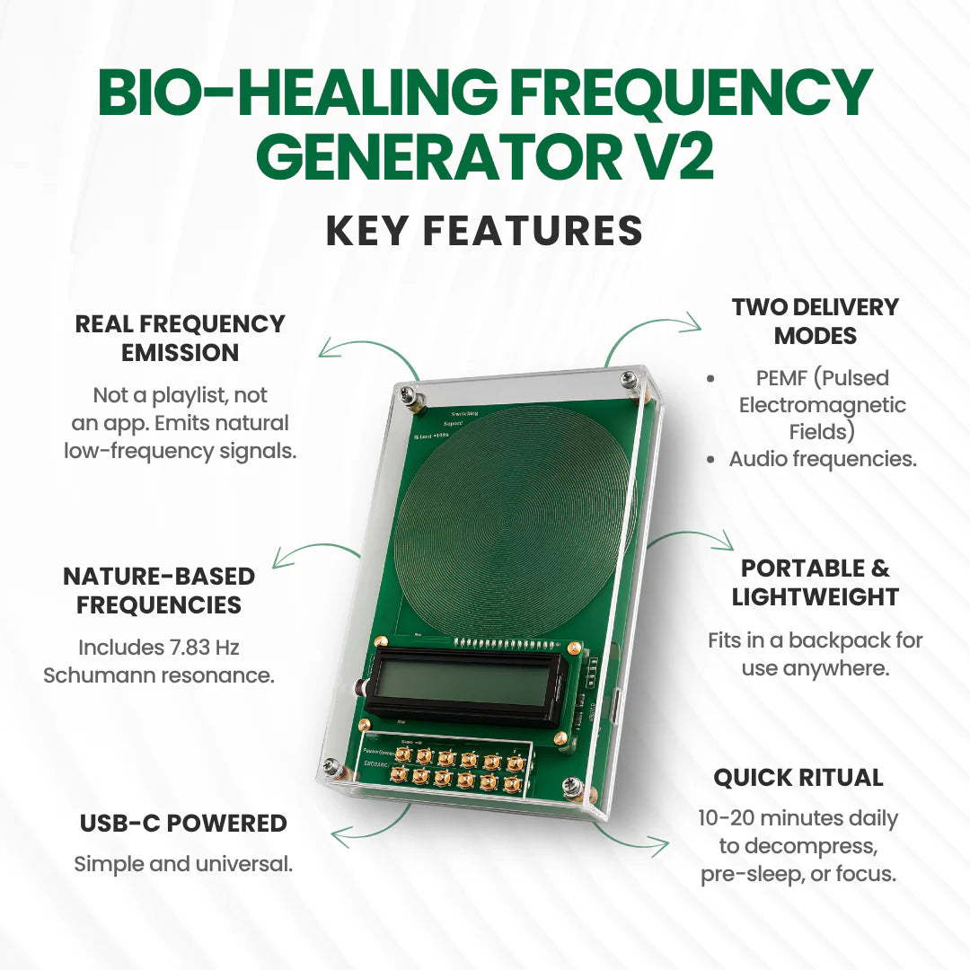 Bio-Healing Frequency Generator V2 LIMITED BUNDLE