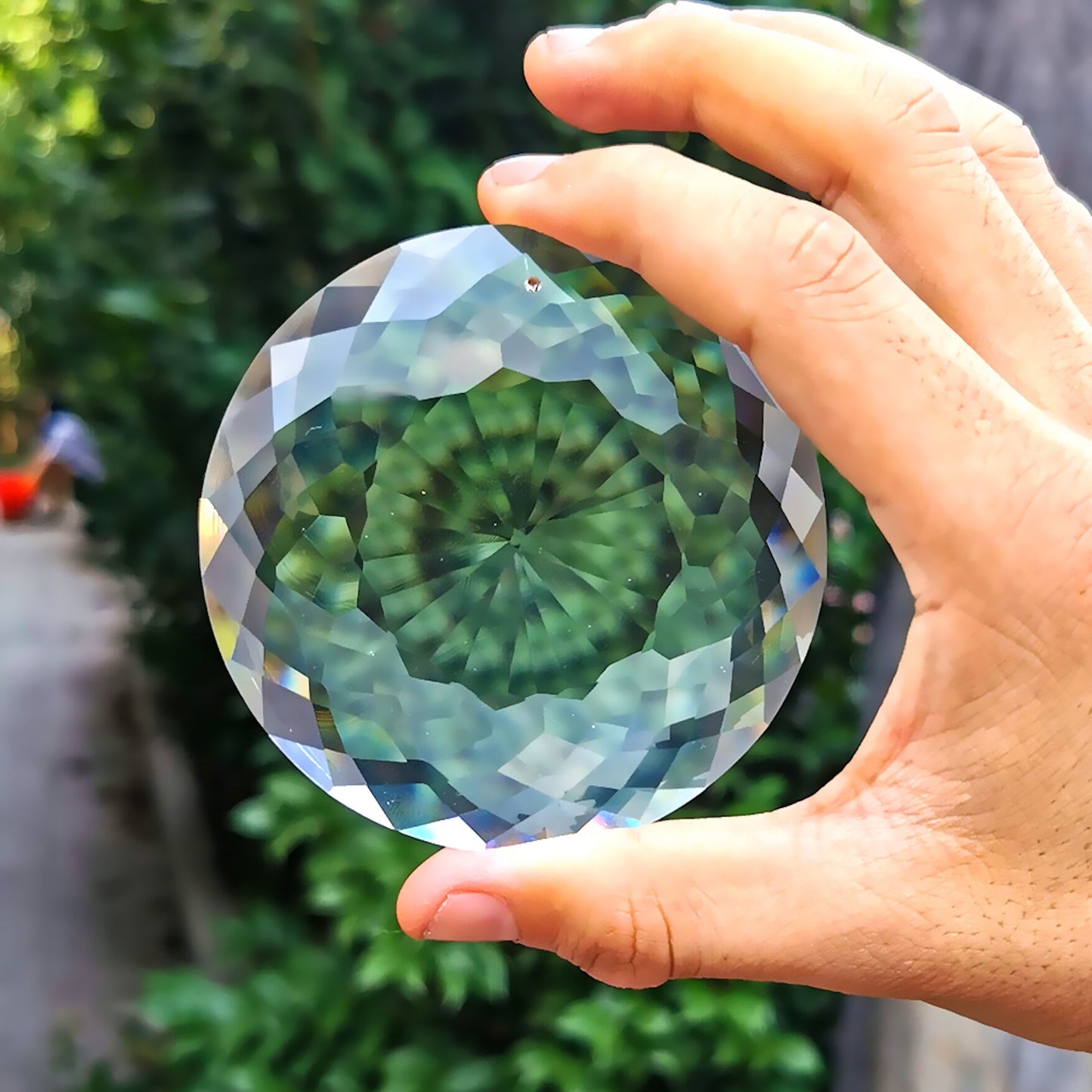 Sacred Geometry Crystal Sun Catcher
