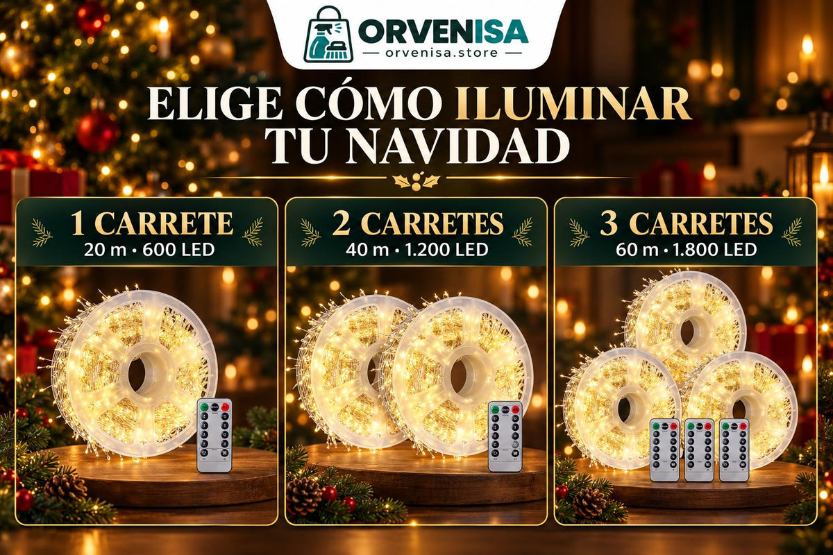 Luces de Hada 600 LED (20 m) Orvenisa
