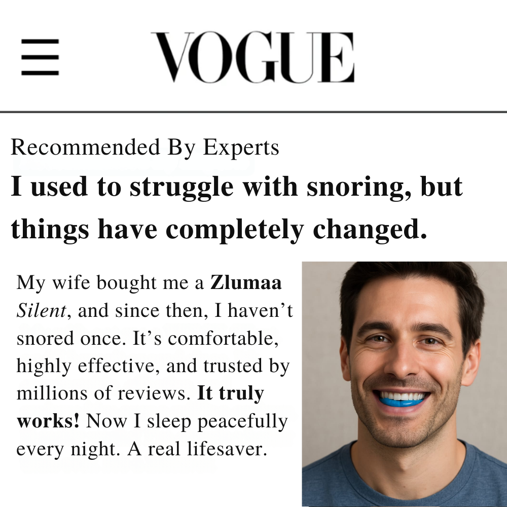 The Silent Anti-Snoring Mouthpiece