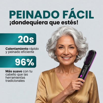 Cepillo alisador inalámbrico Orvenisa