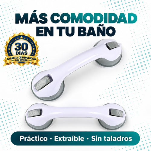 Asidero de baño con ventosas Orvenisa