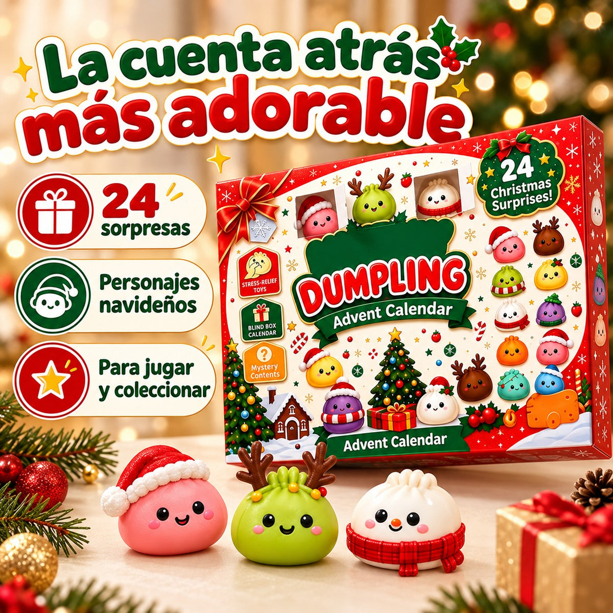 Calendario de Adviento Squishy Orvenisa