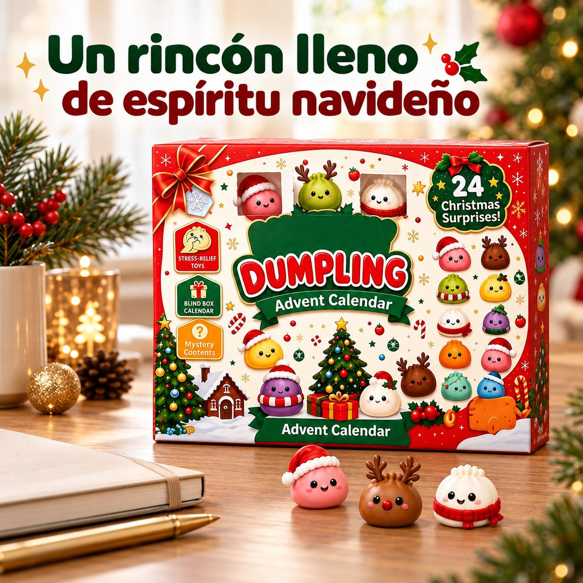 Calendario de Adviento Squishy Orvenisa