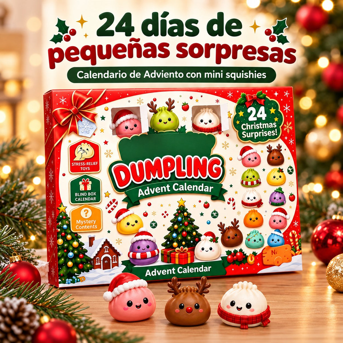 Calendario de Adviento Squishy Orvenisa