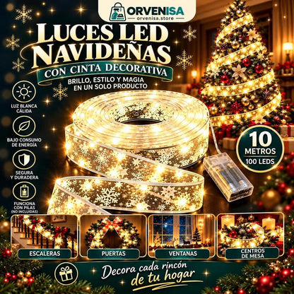 Cinta LED Navideña 10 m Orvenisa