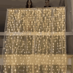 Cortina de Luces LED 300 LED (3 × 3 m) Orvenisa
