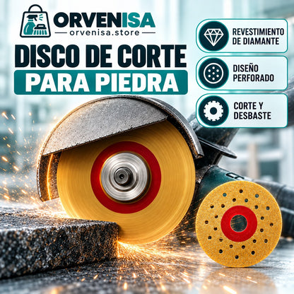 Disco de diamante 2 en 1 corte y desbaste Orvenisa