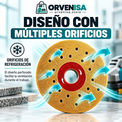 Disco de diamante 2 en 1 corte y desbaste Orvenisa