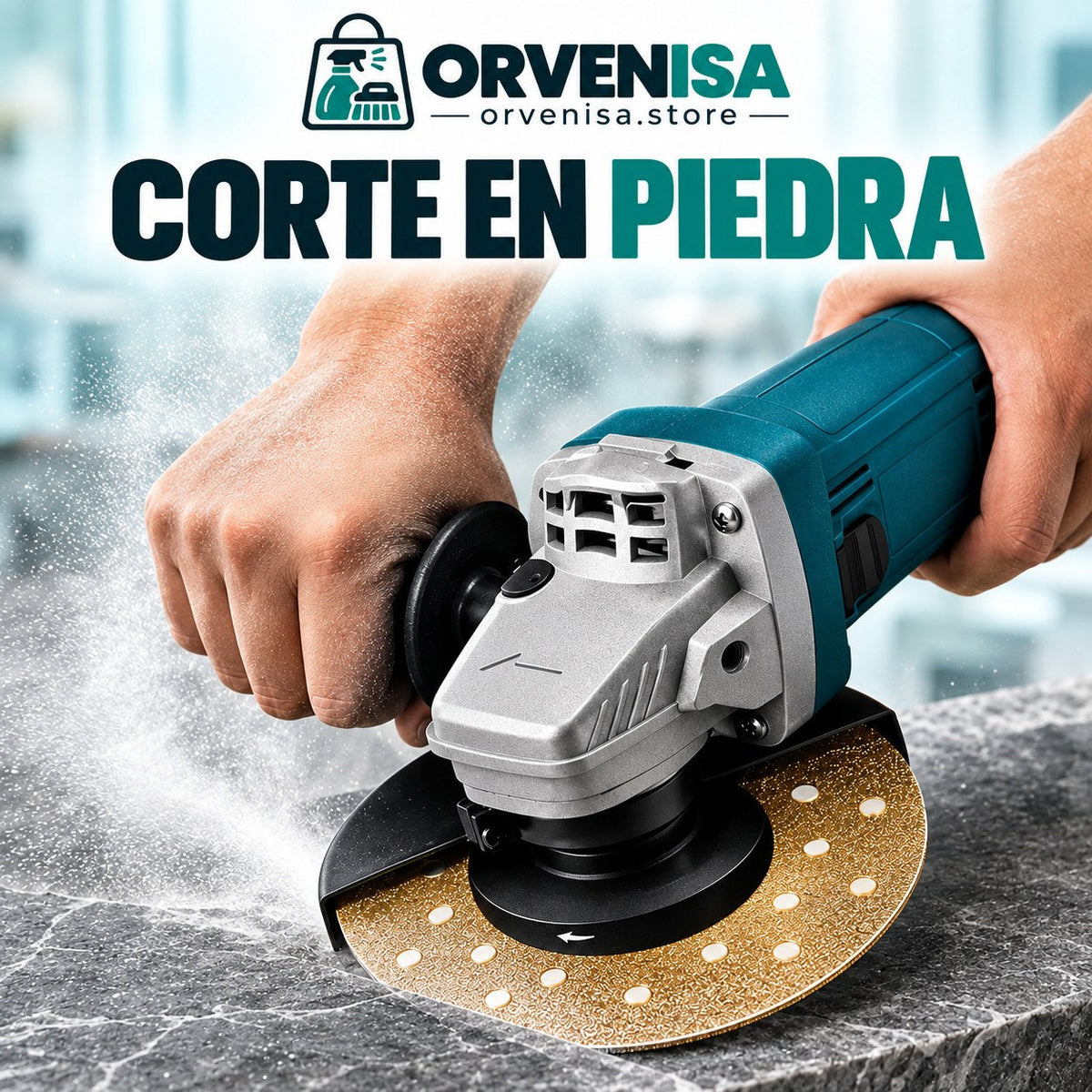 Disco de diamante 2 en 1 corte y desbaste Orvenisa