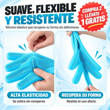 Guantes de silicona 2 en 1 Orvenisa