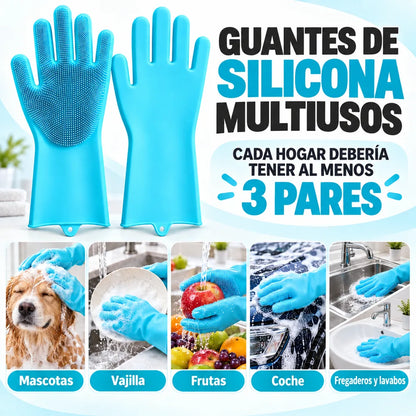 Guantes de silicona 2 en 1 Orvenisa