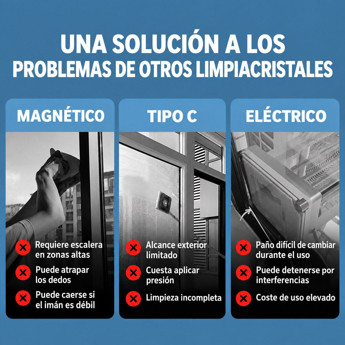 Limpiacristales articulado 180° Orvenisa