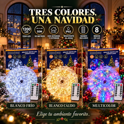 Luces de Hada 1200 LED (50 m) Orvenisa