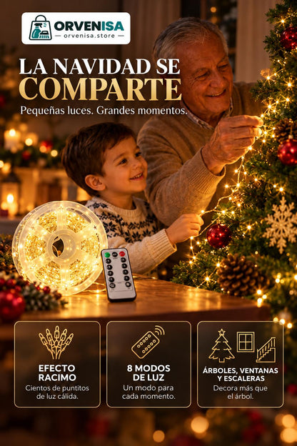 Luces de Hada 600 LED (20 m) Orvenisa