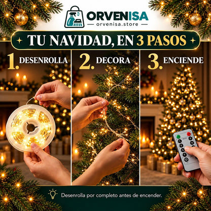 Luces de Hada 700 LED (30 m) Orvenisa