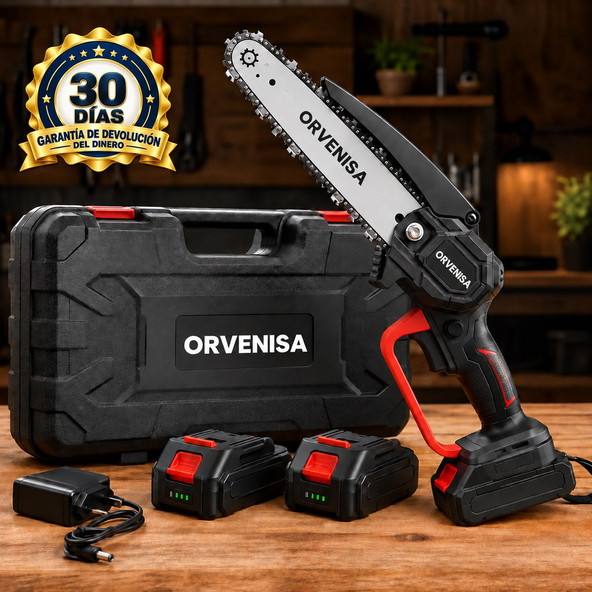 Mini Motosierra Eléctrica 48V Orvenisa