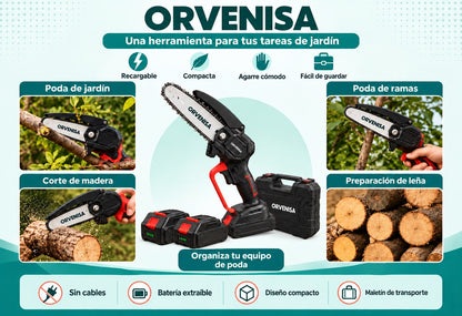 Mini Motosierra Eléctrica 48V Orvenisa