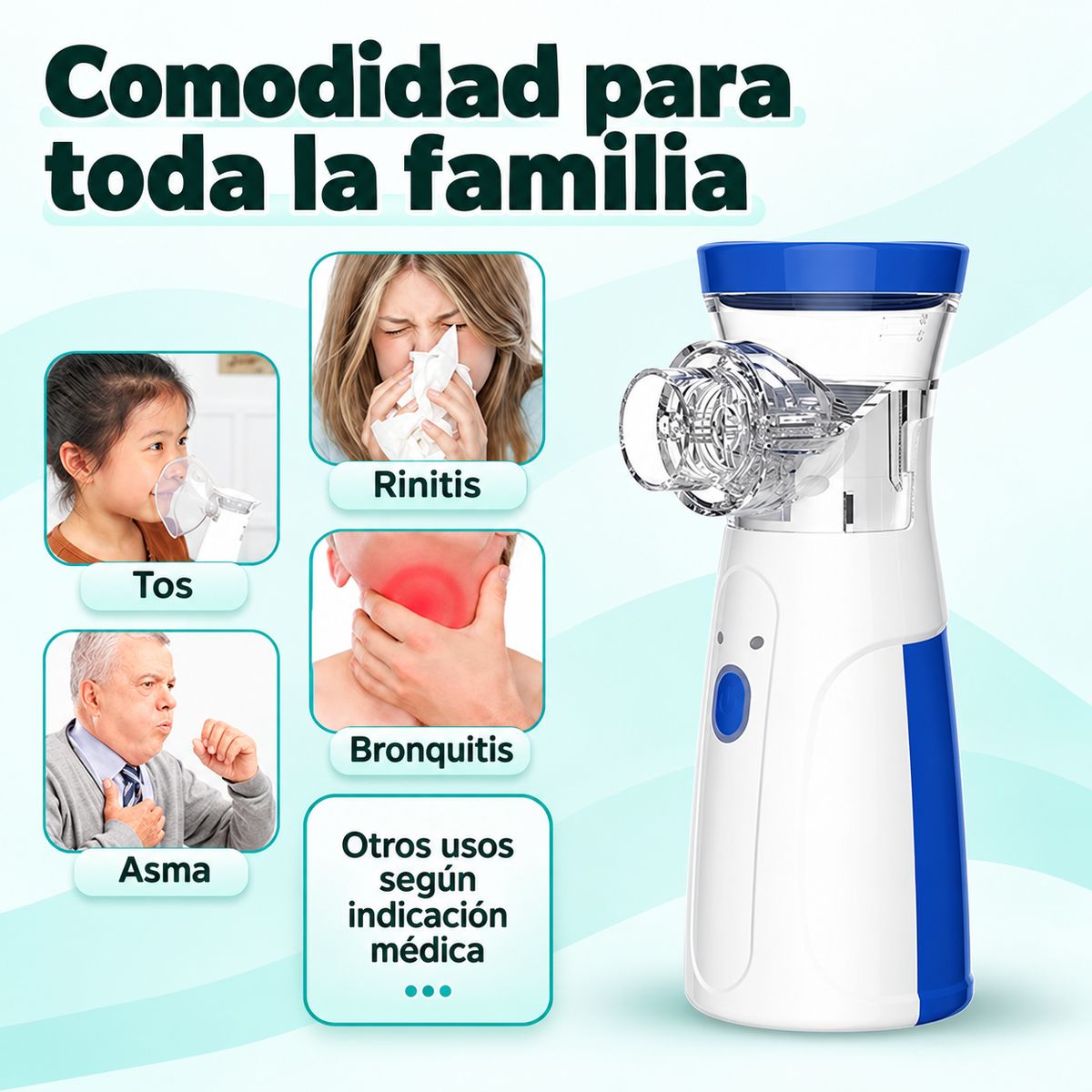 Nebulizador portátil Orvenisa