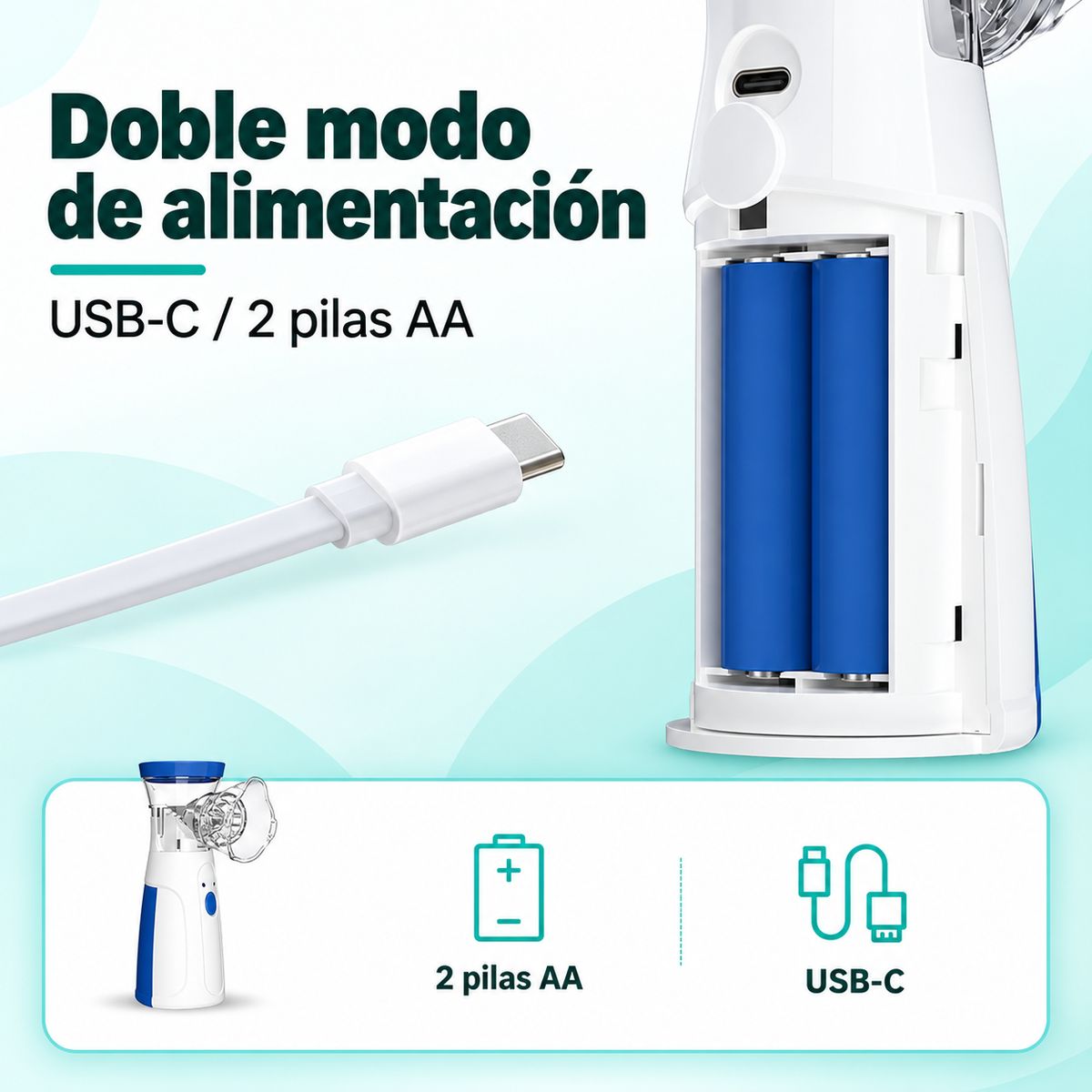 Nebulizador portátil Orvenisa
