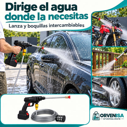 Pistola de limpieza a presión a batería Orvenisa
