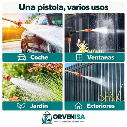 Pistola de limpieza a presión a batería Orvenisa