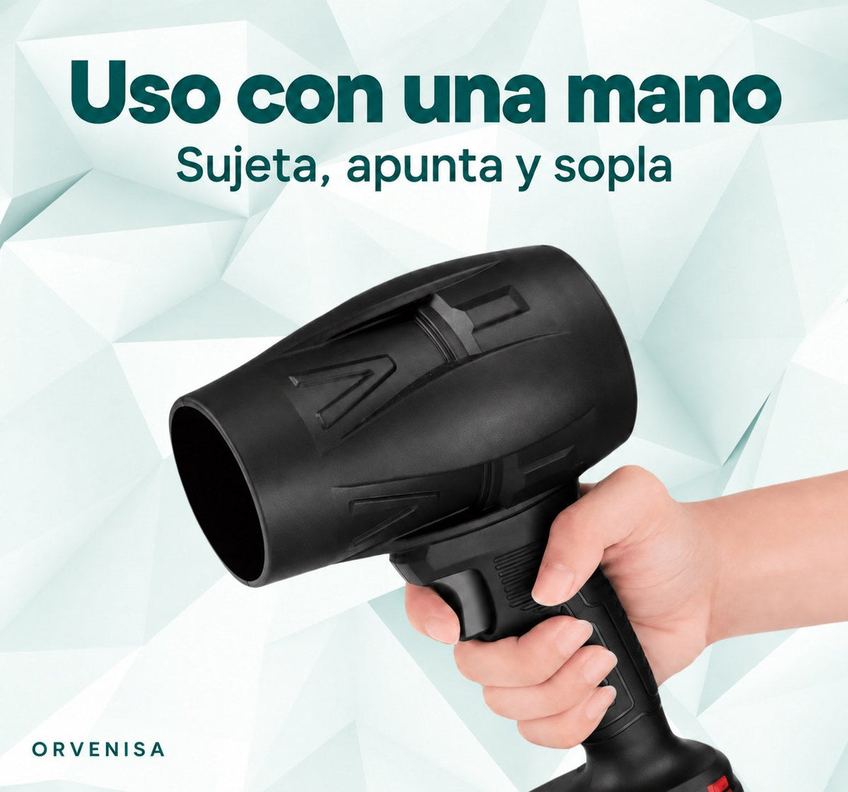 Mini Soplador Turbo Inalámbrico Orvenisa