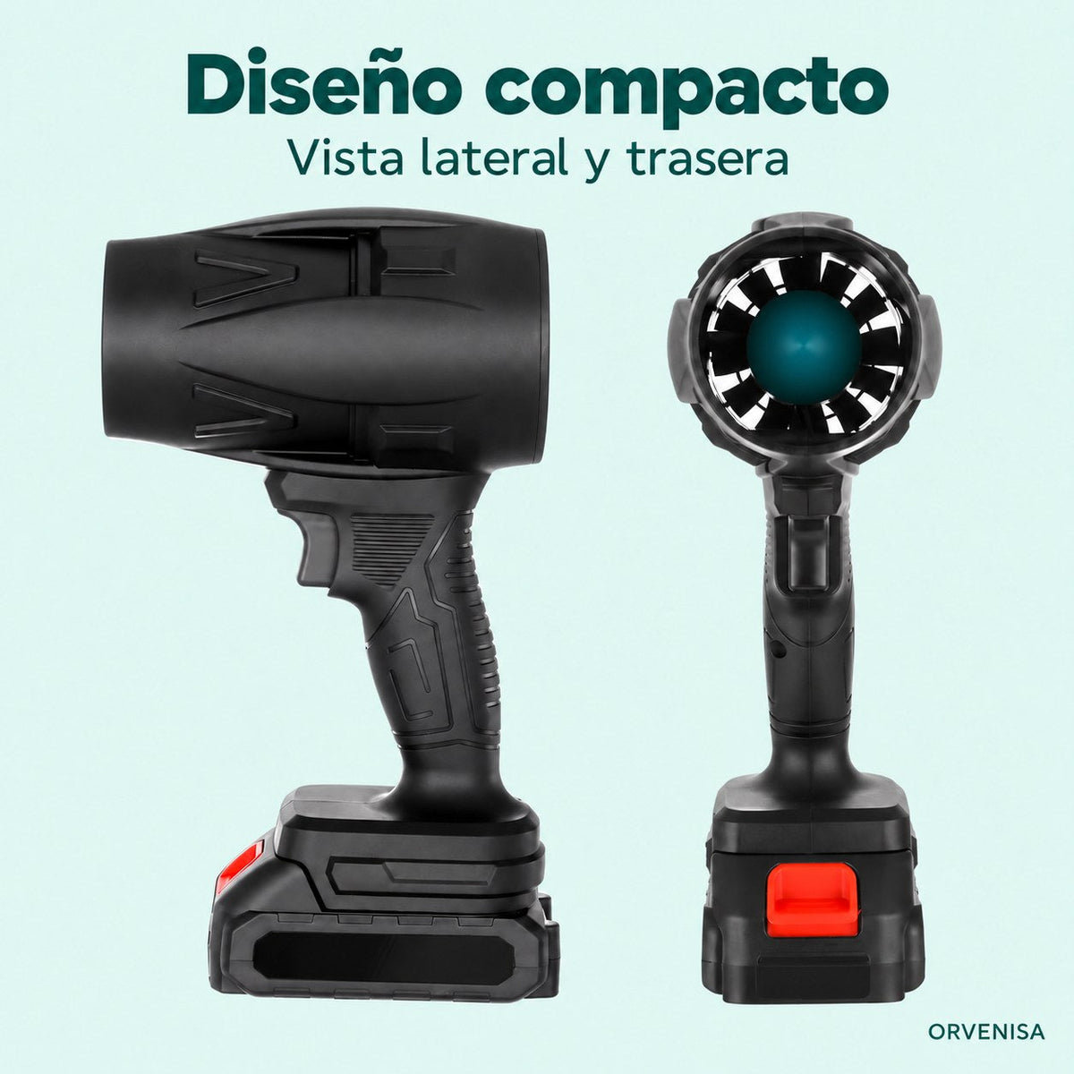 Mini Soplador Turbo Inalámbrico Orvenisa